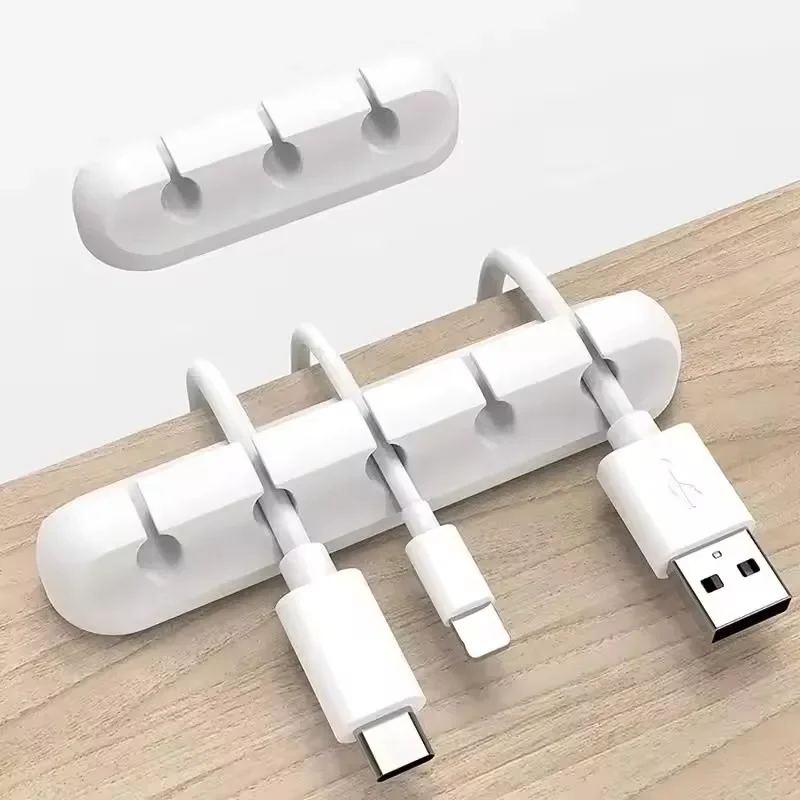 Desk Accessories - Silikon USB Kablo Düzenleyici, USB Şarj