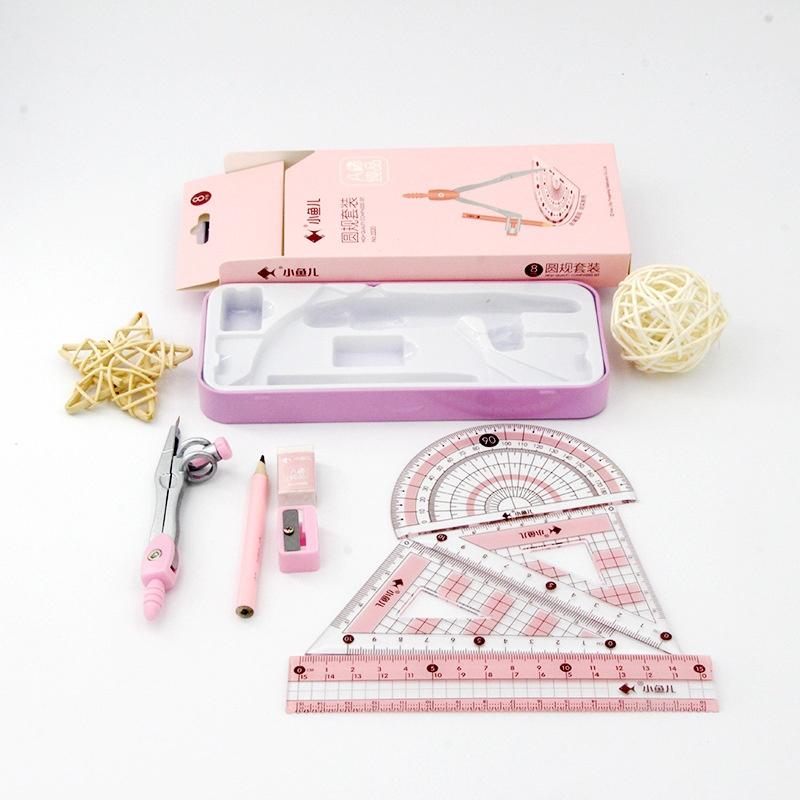 8 Parçalık Geometri ve Matemat - Math Geometry Set With Compass incelemesi ve fiyatı