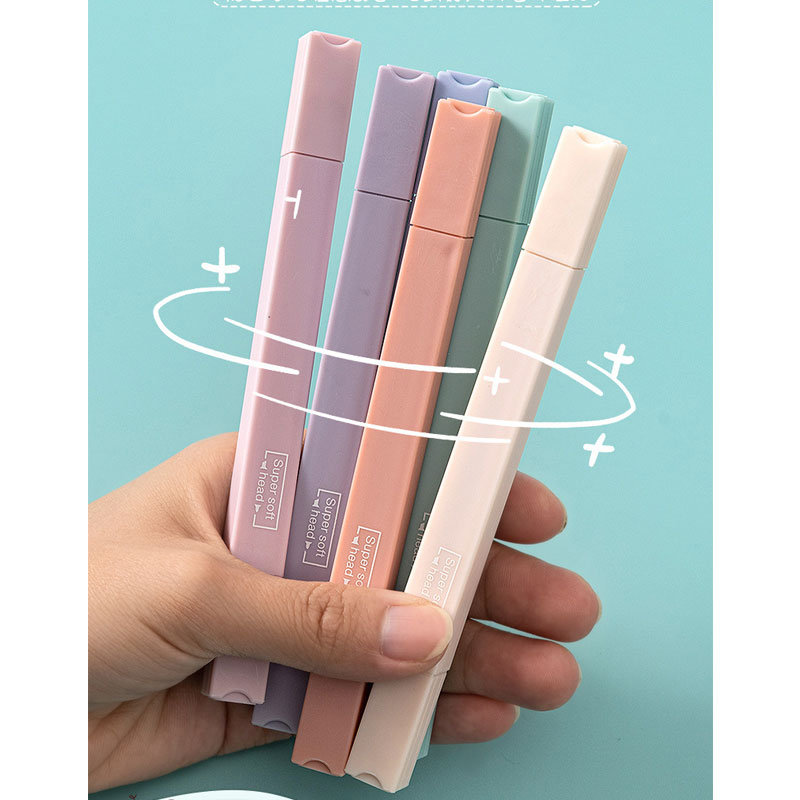 6 adet çift taraflı vurgulayıc - Pastel Highlighter Set Double Ended incelemesi ve fiyatı