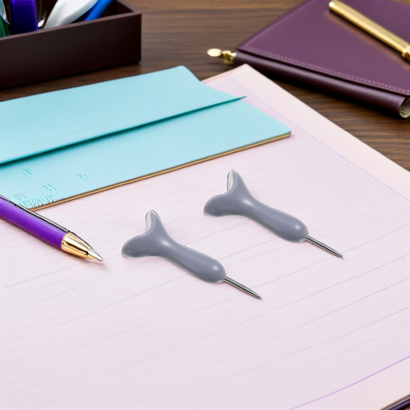 2 Adet Braille Kalemi, Gri Ren - Writing Tools incelemesi ve fiyatı