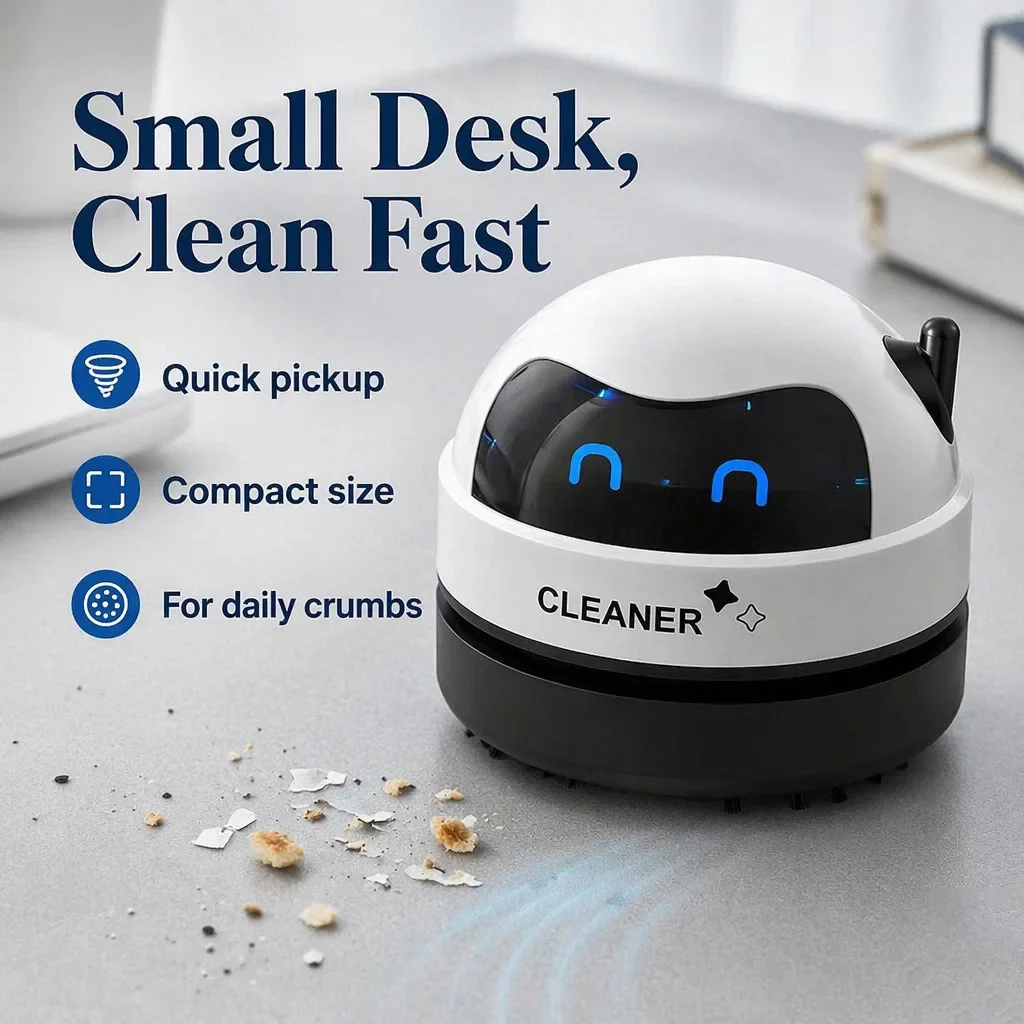 Taşınabilir Mini Masaüstü Elek - Mini Desktop Vacuum Cleaner For Eraser Dust incelemesi ve fiyatı